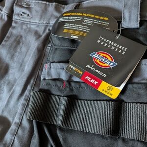 Dickies Black and Gray Workwear Pants